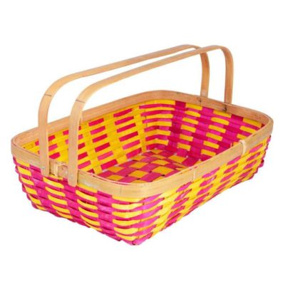 Bamboo Tray with Double Handle - Color,EBB325 to EBB333