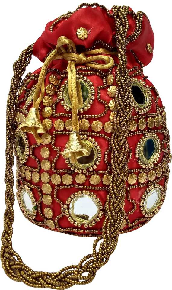 Buy Peora Potli Bags for Women Evening Bag Clutch Ethnic Bride Purse with  Drawstring (P27PCH) Online