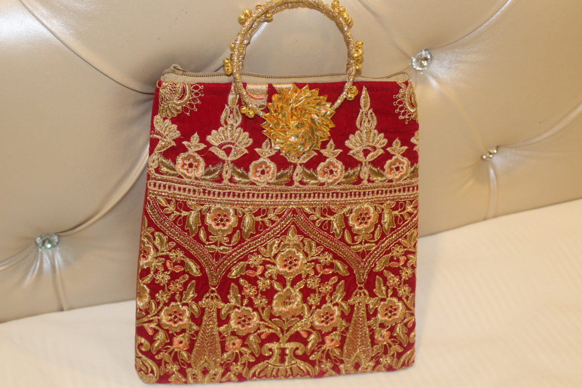 Hand Bag with zip - one side Work - ETHICA ONLINE