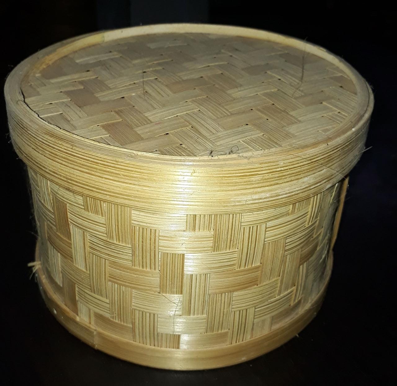 Bamboo Container Round ETHICA ONLINE