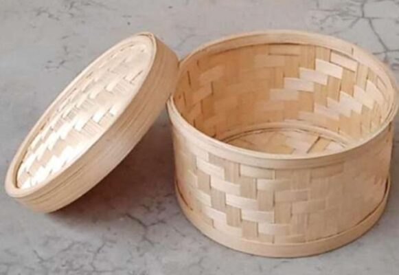 Bamboo Container - Round, EBB010 to EBB012