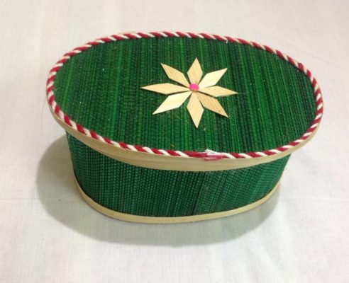 Bamboo Designer Box - Oval Shape,EBB036 to EBB038