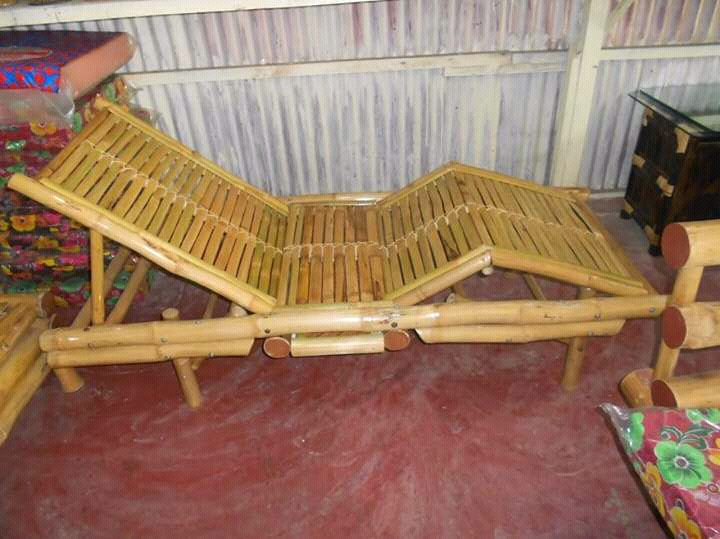 Tidyard Rocking Chair Bamboo Until-UV Weather Resistant Indoors & Outdoor for Garden Patio 