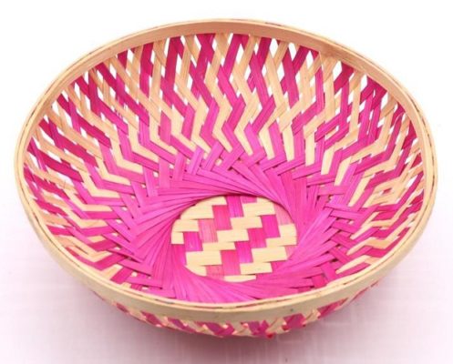 Bamboo Basket Color - Round, EBB137 to EBB146