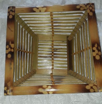 Square Bamboo Storage basket,EBB431