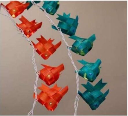 Fish Showpiece - Assorted Color,EBB106