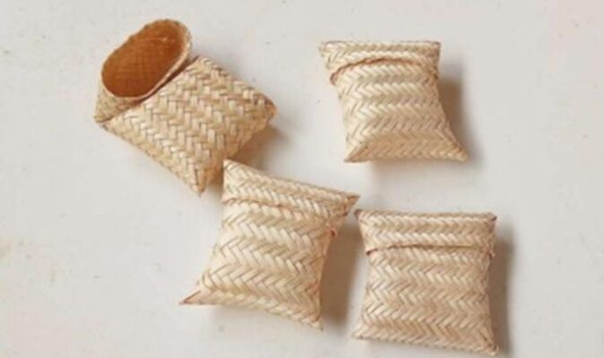 Bamboo Pouch - Natural,EBB084