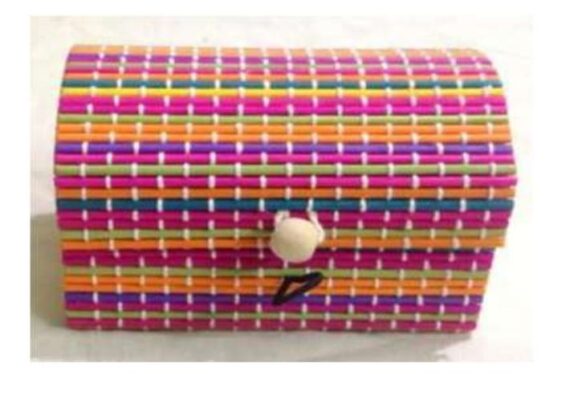 Bamboo Box(Assorted color print),EBB049