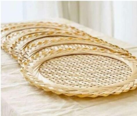 Bamboo Ring with Mat,EBB119