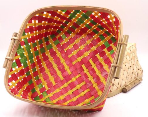 Designer Basket with side Handles - Color, EBB289 to EBB297