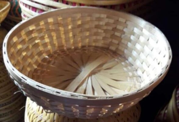 Designer round basket,EBB347 and EBB348